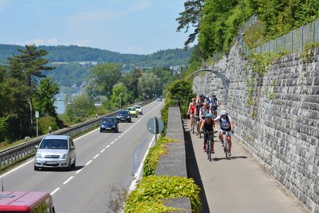 Bodensee-fietsroute bij Sipplingen
