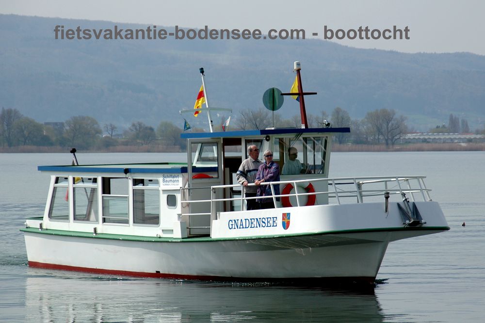 Boottocht langs de Bodensee - MS Gnadensee