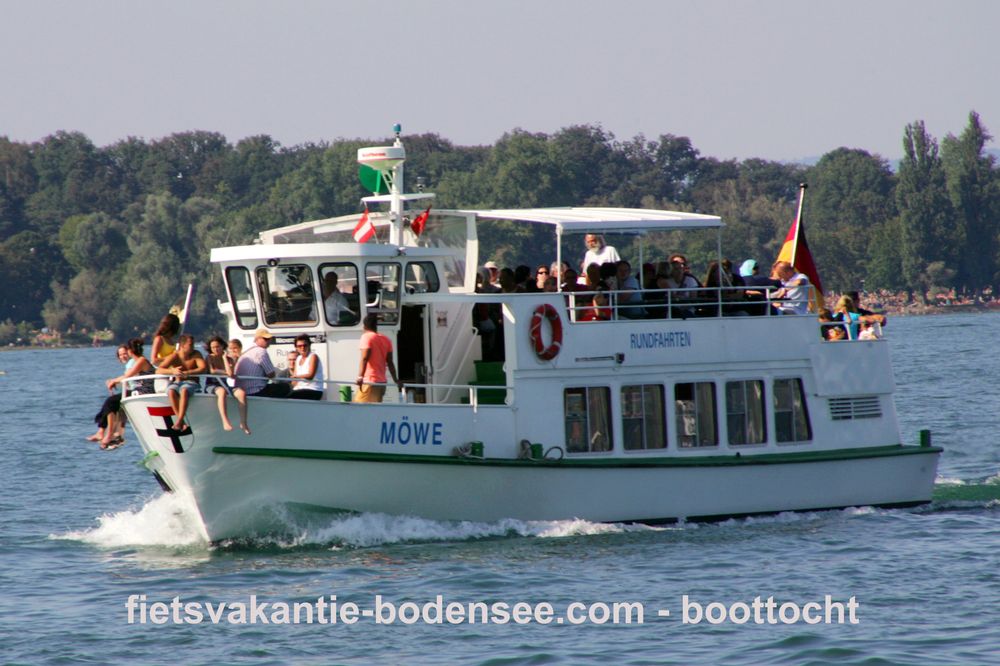 Boottocht langs de Bodensee - MS Möwe