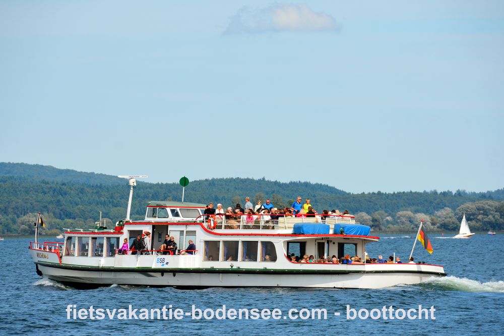 Boottocht langs de Bodensee - MS Reichenau