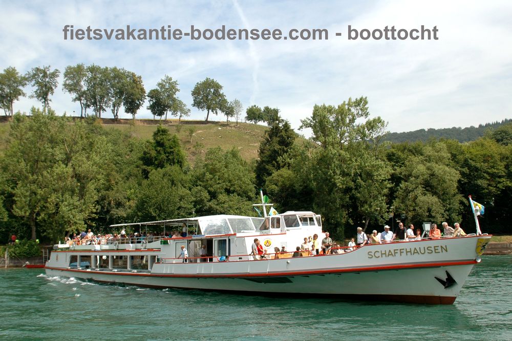 Boottocht langs de Bodensee - MS Schaffhausen