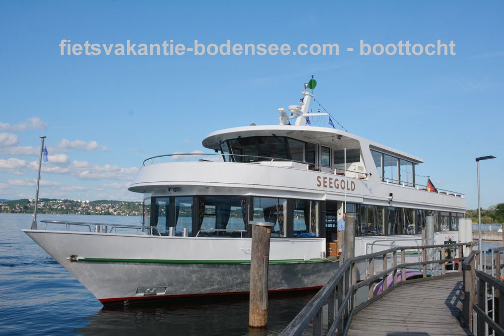 Boottocht langs de Bodensee - MS Seegold
