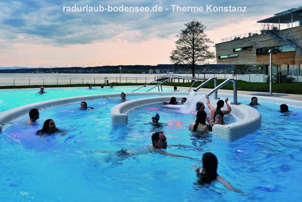 Fietsvakantie aan de Bodensee - Therme Konstanz